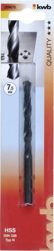HSS kwb kwb wiertło do metalu 7,5 mm 209675 (DIN 338, walcowane) 209-675