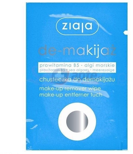 Ziaja De-Makijaż chusteczka do demakijażu 7ml