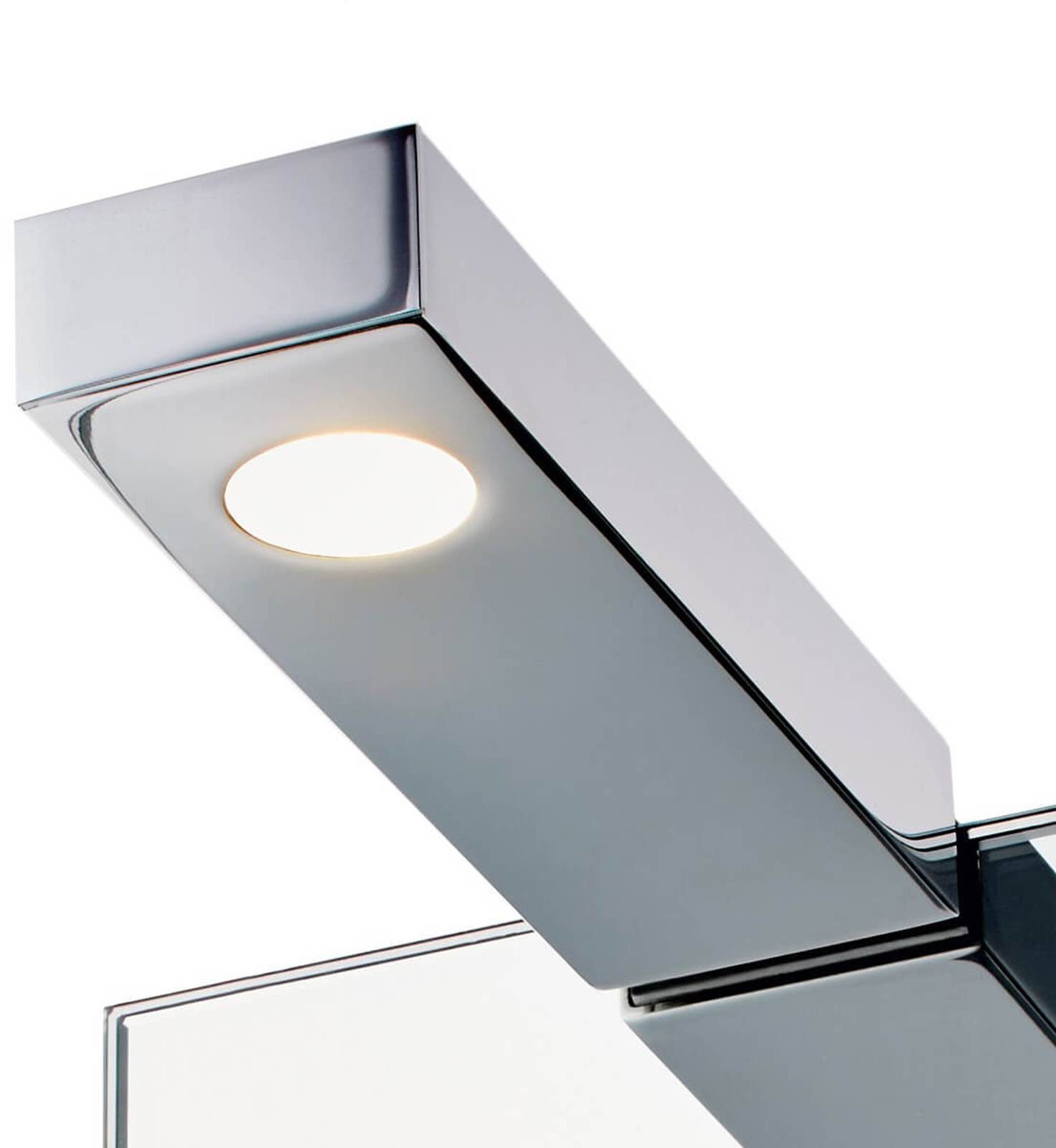 Decor Walther Oświetlenie ściany i lustra Flat 2 LED, chrom