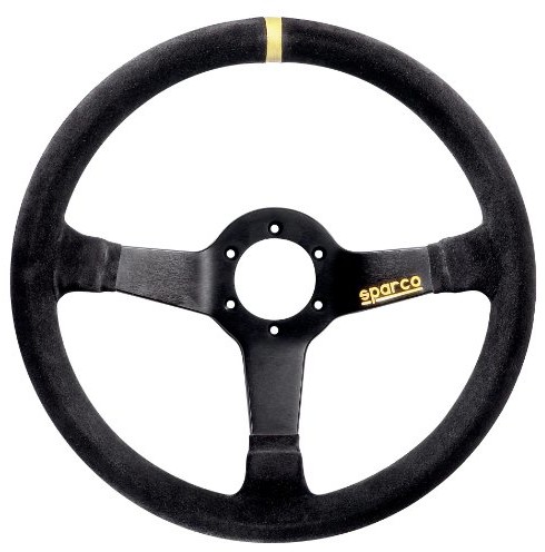 Sparco Kierownica sparco r345 z imitacji zamszu, czarny 015R345MSN