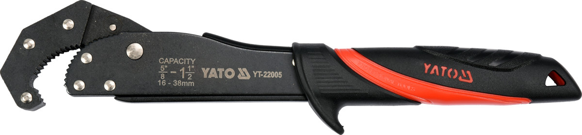 Yato KLUCZ DO RUR SZYBKONASTAWNY 16-38MM YT-22005 YT-22005