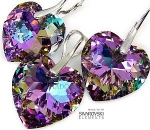 Arande Swarovski Komplet Serca Nowość!!! Vitrail Light 2206934886