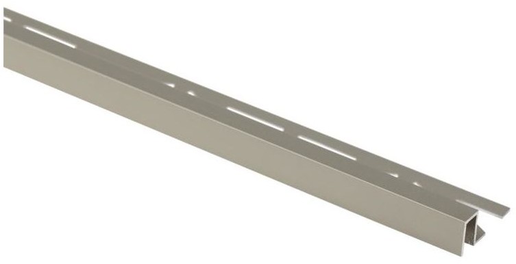 Cezar Profil wykończeniowy Aluminium kwadrat 11 X 8 mm / 2.5 m Lux tytan