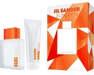 Jil Sander Sun for Men, Zestaw podarunkowy, woda toaletowa 75ml + Żel pod prysznic 75ml