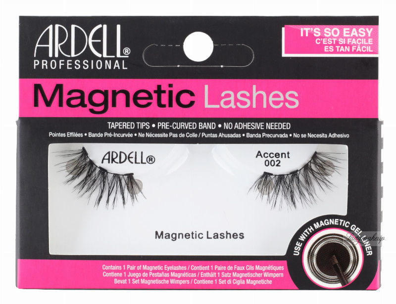 Ardell Magnetic Lashes - Magnetyczne rzęsy na pasku - ACCENT 002