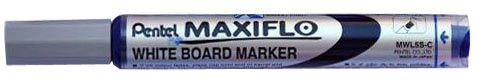 Pentel Marker do tablic suchościeralnych MWL5S-C NIEBIESKI MAXIFLO