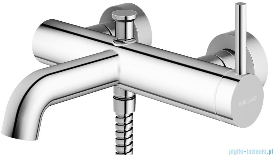 KOHLMAN Axel bateria wannowa bez zestawu prysznicowego chrom QW110A |
