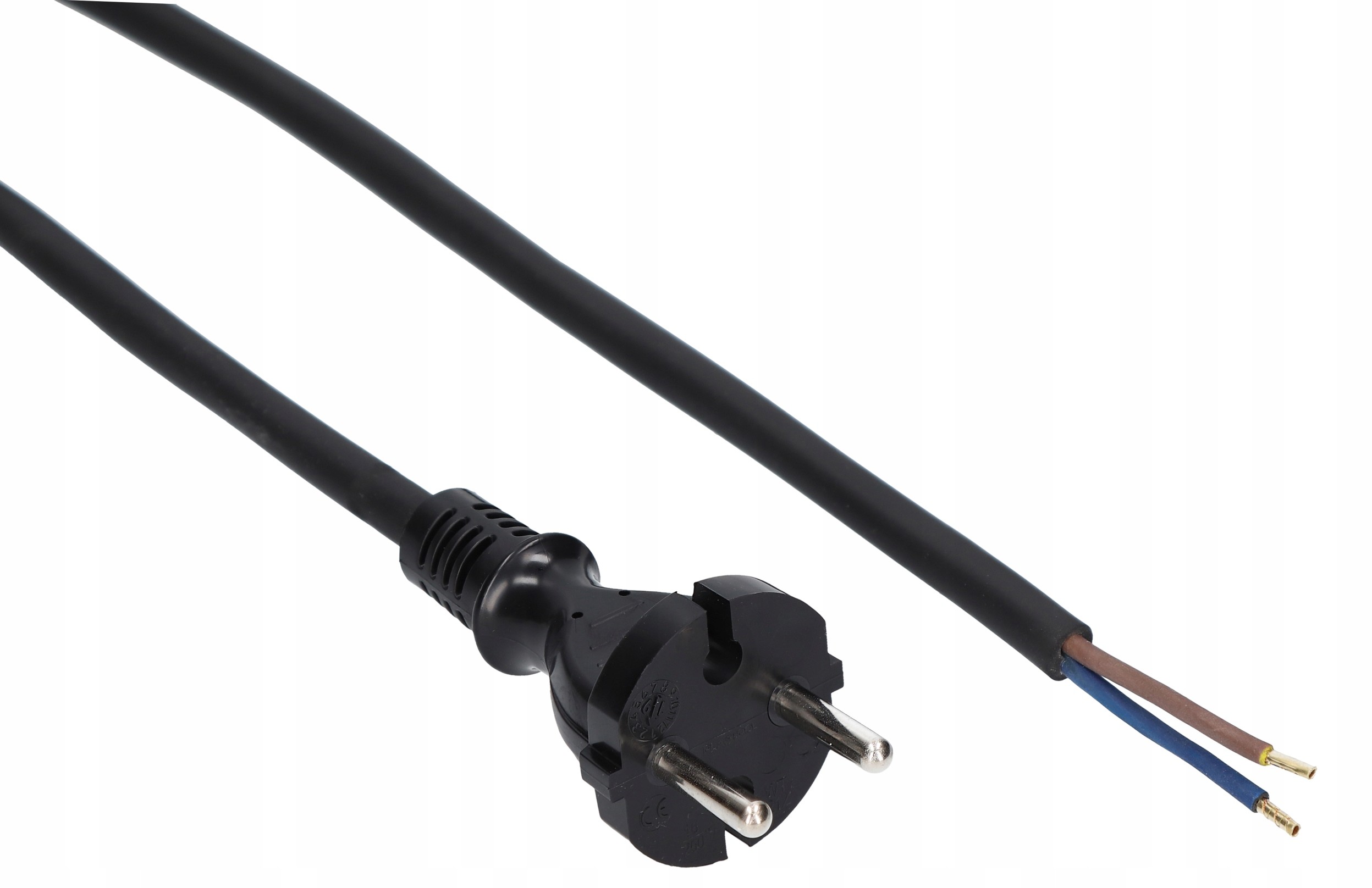 Conotech Kabel z wtyczką Guma 2x1 3m