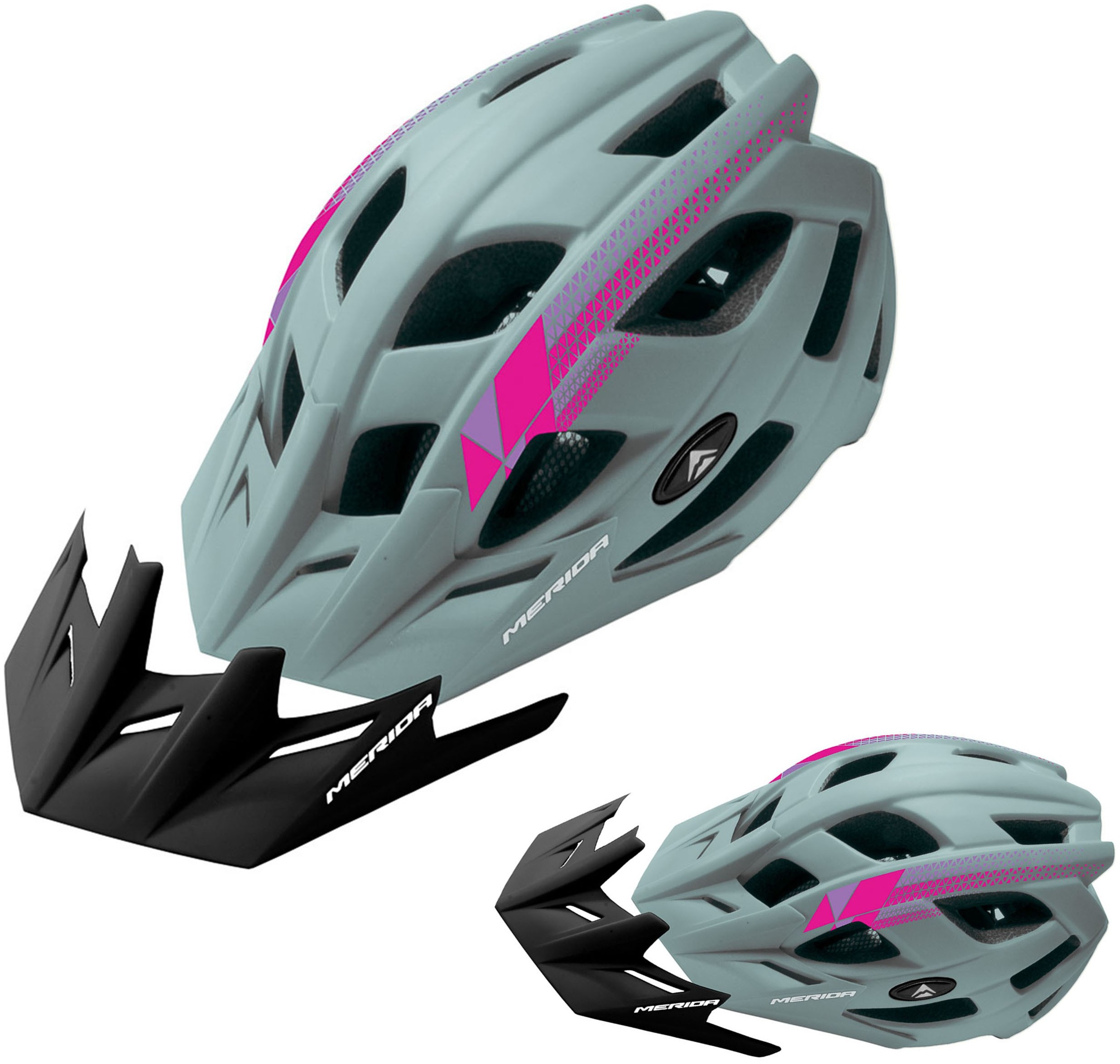 Merida Kask PSYCHO M 55-58cm szary HM-MD137