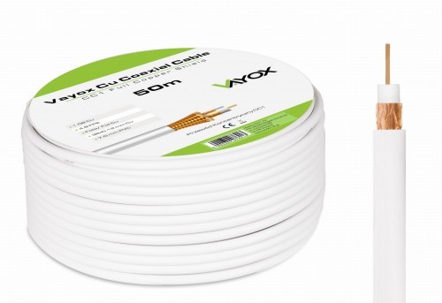 Vayox Przewód koncentryczny 1.02 Cu + 32x0.12mm Cu CC1 Vayox 50m