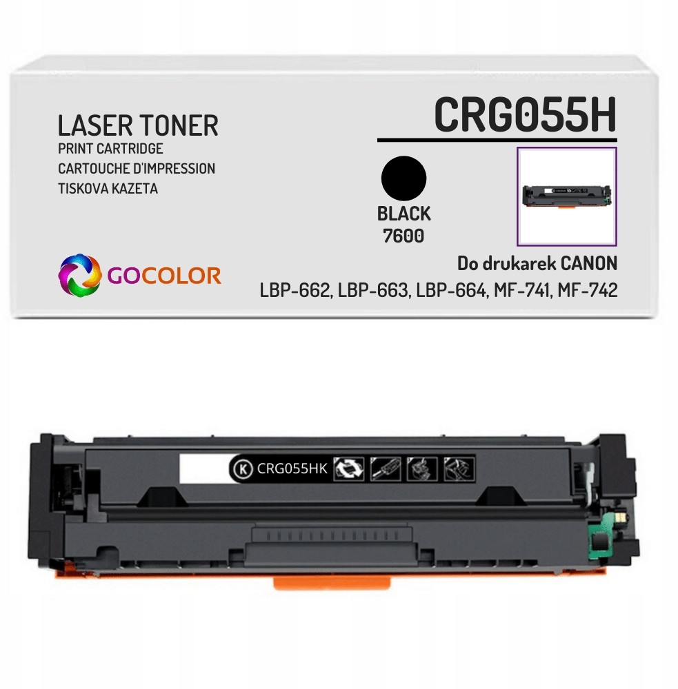 Toner CRG055HK zamiennik do Canon iSENSYS MF741Cdw