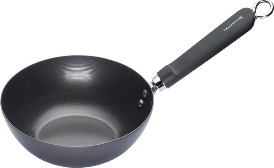 NoName Patelnia patelnia wok Oriental 30 cm aluminium czarna twm_953031