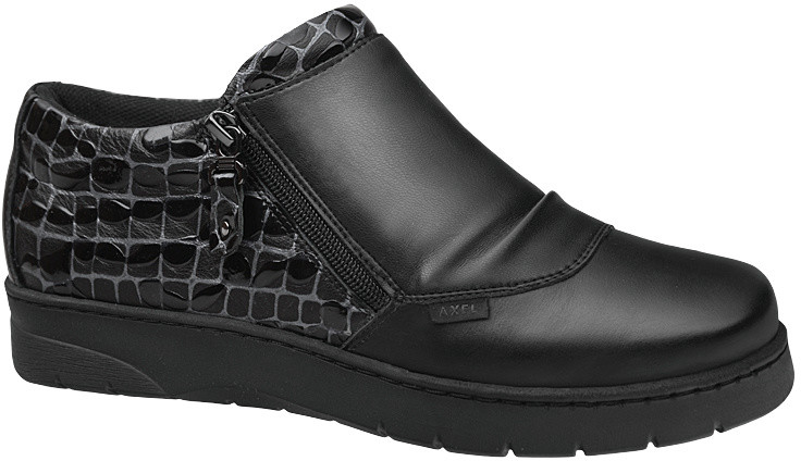 Axel Botki Comfort 1766 H Czarne na 2-zamki na Haluksy 21434