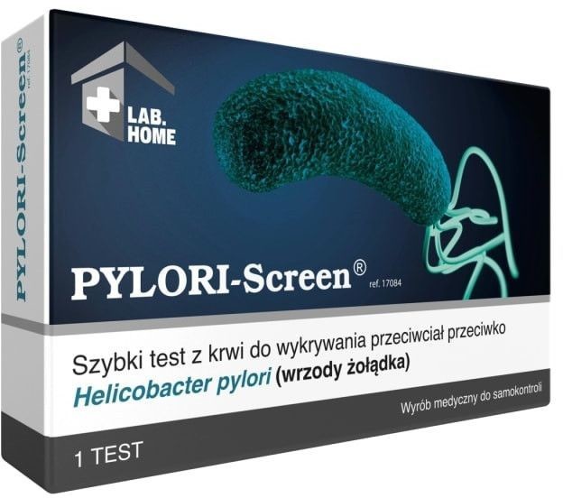 ZBADAJSIE SP Z O.O PYLORI-Screen Test z krwi do wykrywania Helicobacter pylori 1 sztuka