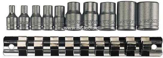 TENG TOOLS TENGTOOLS ZESTAW NASADEK TX CHWYT 1/4