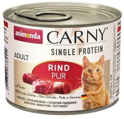 Animonda Carny Carny Single Protein Adult Wołowina puszka 200g