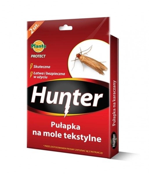 Hunter Pułapka na mole tekstylne 2 sztuki Hunter 40545