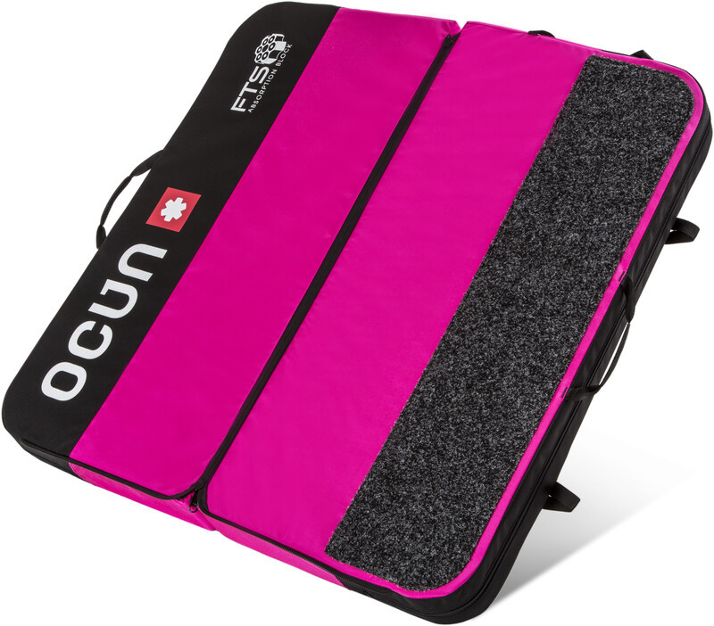 Ocun Joker FTS Crashpad, różowy/czarny 2022 Crash Pady 4724-Pink