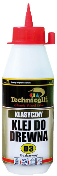 Tytan do drewna klasyczny Technicqll D3 500 ml