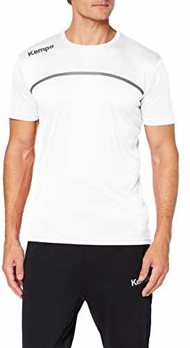 Kempa Emotion 2.0 T-shirt męski, biały, xxl