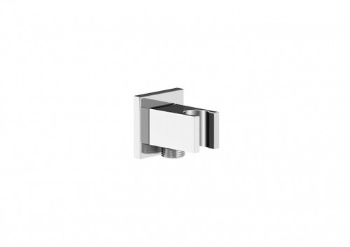 Roca Przyłącze kątowe Aqua Square 1/2 z uchwytem na słuchawkę A5B0850C00 doradzimy wycena@mizar.pl tel.(22)723 73 63 A5B0850C00
