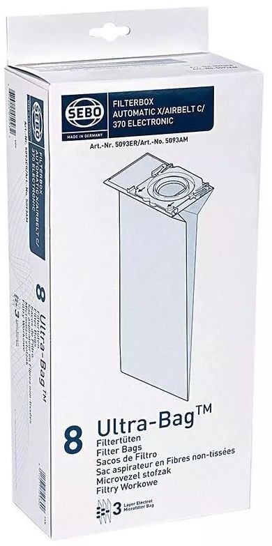 Sebo Worki | Filterbox Automatic X | Airbelt C | Electronic 370 | Professional G | Worki