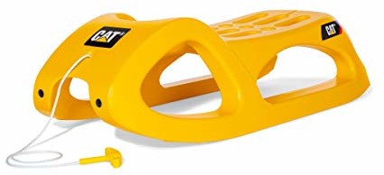 Rollytoys RollyToys RollySnow Cruiser CAT (sanki dziecięce, kolor żółty, dla dzieci od 3 lat, stalowe szyny, stabilna konstrukcja) 200443 200443