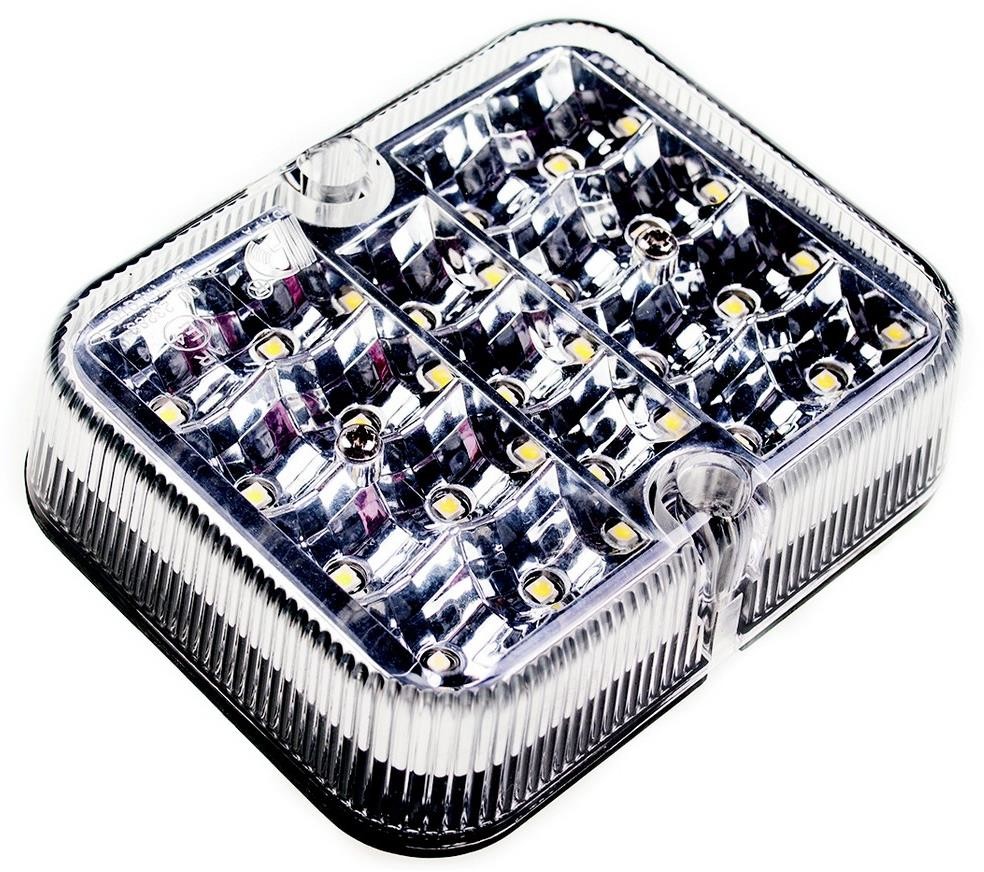 KT Trade LED Odbłyśnik światła SINGLE LED/1W/12V IP67 srebrny