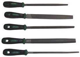 FALON-TECH Zestaw pilników 8cal ździeraków 5 pilnik FALONTECH 8" 5szt FAL-zest.pilnikow 8