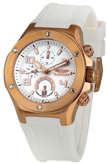Bobroff Zegarek Unisex Bobroff BF1002M25 (43 mm) S0300240