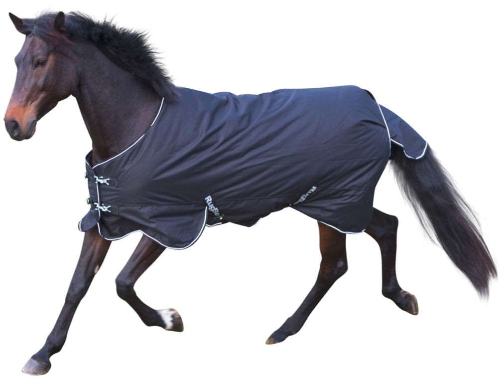 Kerbl Derka dla konia RugBe 200, czarna, 145 cm, 326129 326129