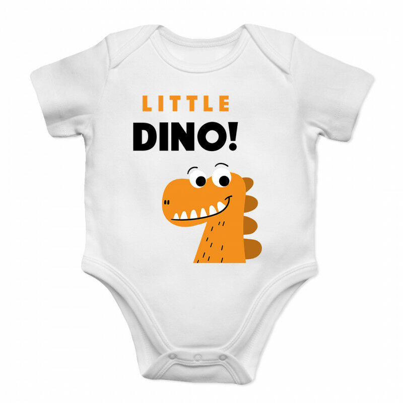 Koszulkowy Little Dino - body dziecięce z nadrukiem 13511