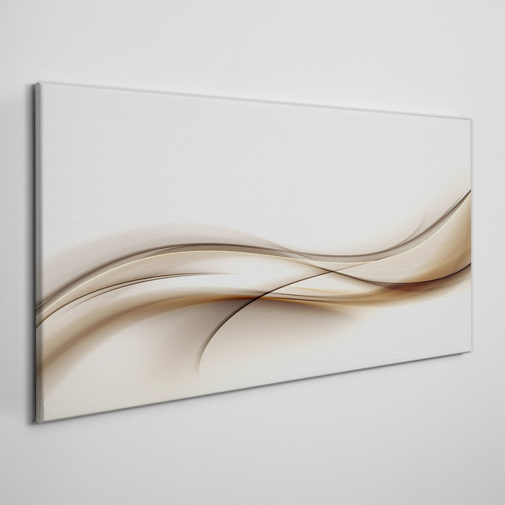 PL Coloray Obraz Canvas Nowoczesny fale 100x50cm