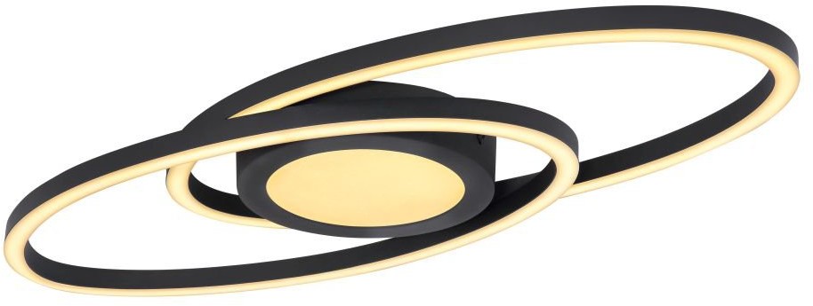 Globo Lighting Lampa sufitowa LED 24W REGGY 67239-24B Globo 67239-24B
