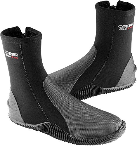 Cressi Premium neoprenowe stopki do płetw  antypoślizgowa podeszwa  Cressi: Włoska jakość od 1946 roku., czarny LX432501