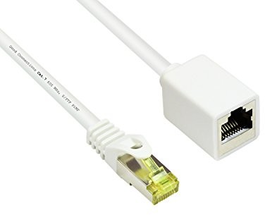Good Connections Cat.5e kabel krosowy Ethernet LAN z zabezpieczeniem zatrzasku RNS, SF/UTP, 100 MHz, sieci Ethernet Gigabit-capable (10/100/1000 Base-T)  np. do Patch Panel, przełącznik, router, modem 8070VR-010W