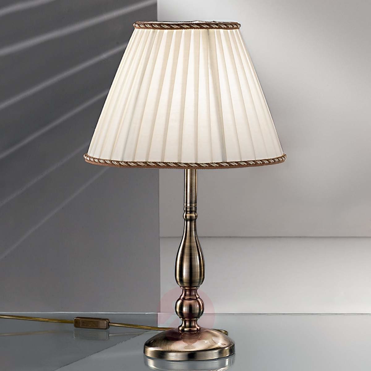 ORION Elegancka Lampa stołowa ROSELLA, wysokość 50 cm