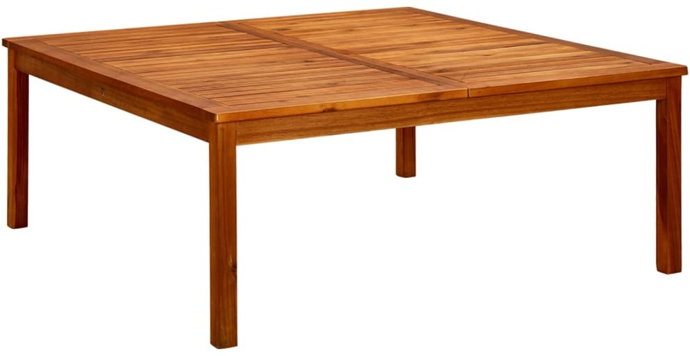 vidaXL Ogrodowy stolik kawowy, 110x110x45 cm, lite drewno akacjowe