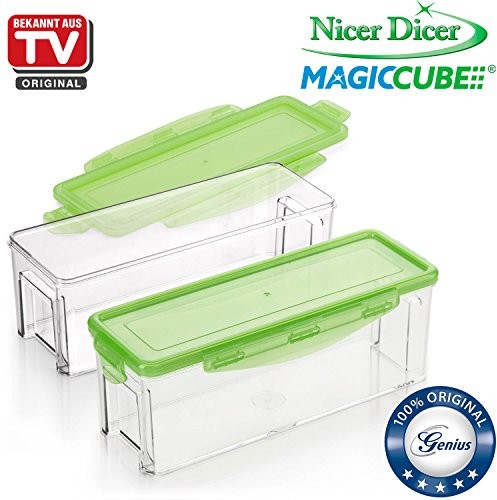 Genius Nicer Dicer Magic Cube 4-elementowy zestaw pojemników do przechowywania żywności A33986
