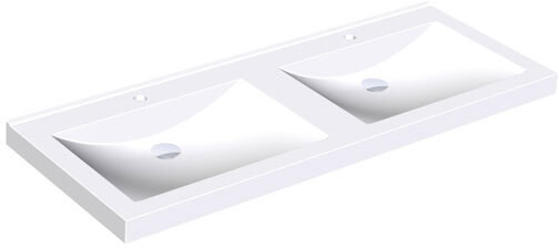 Franke Umywalka podwójna QUADRO ANMW420 bez otworów ANMW420