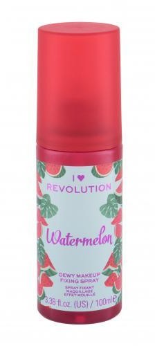 Makeup Revolution London London I Heart Revolution Fixing Spray Watermelon utrwalacz makijażu 100 ml dla kobiet