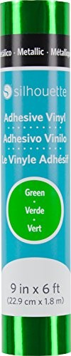 Silhouette America Samoprzylepne Metallic folia winylowa 22,9 x 180 cm, zielony V9-GP-MTGRN-C