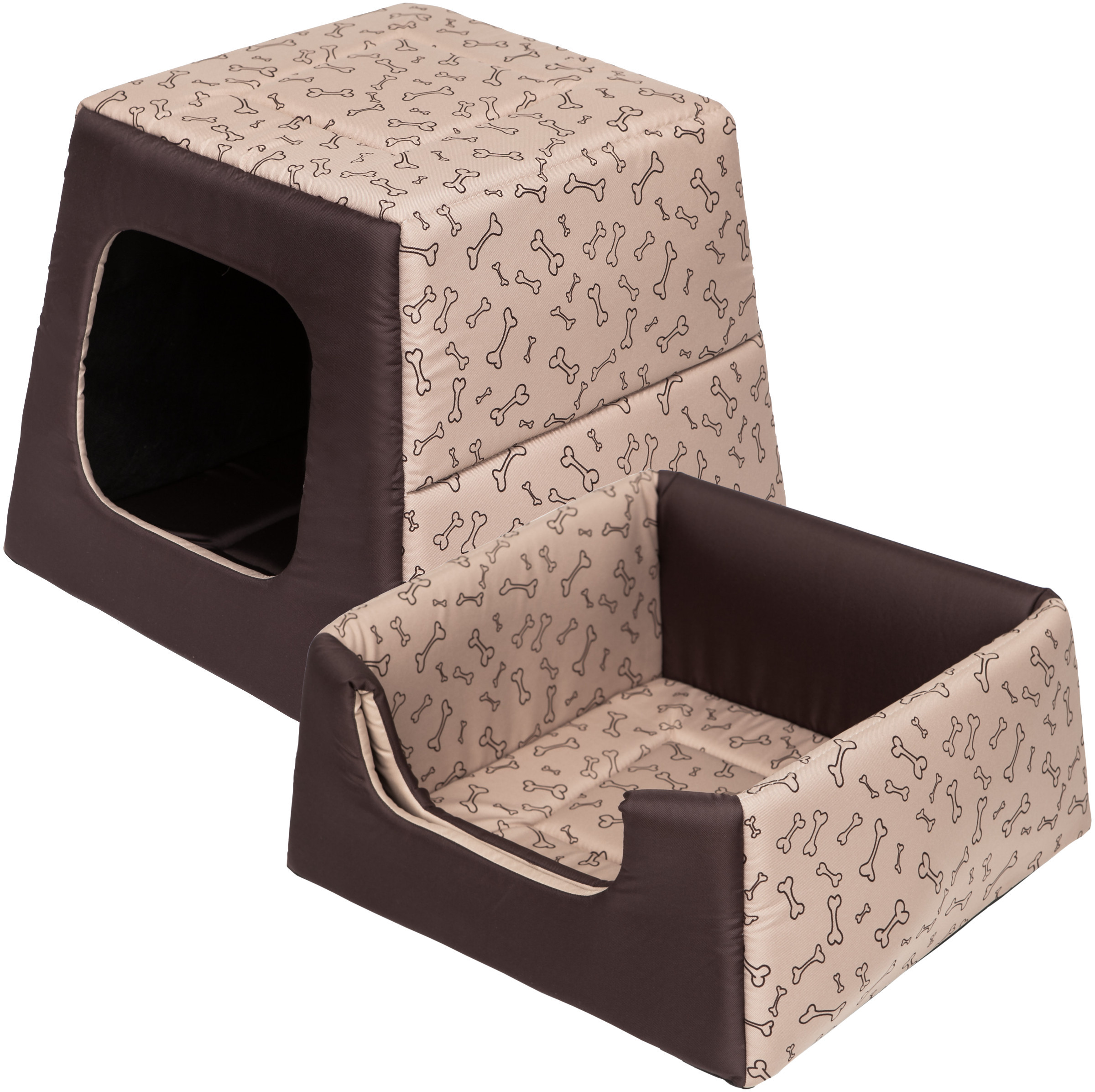 Hobbydog Legowisko Piramida Beż w kości R2 R2 PIRBEK3