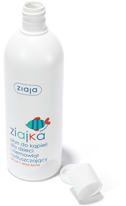 Ziaja Ltd Zakład Produkcji Leków ziajka - płyn do kąpieli dla dzieci i niemowląt natłuszczający 370 ml 7031681