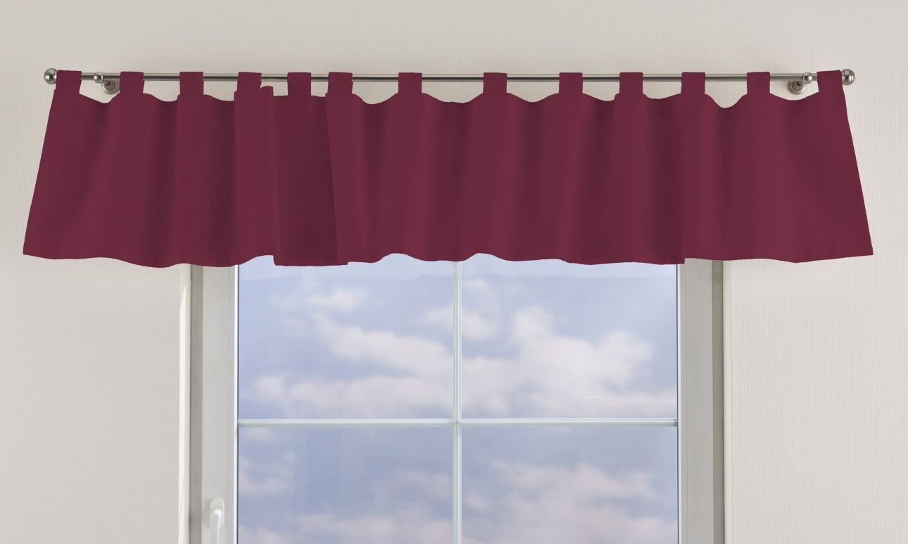 Dekoria Lambrekin na szelkach Snow White biały) 260x40cm Cotton Panama 1357-702-34