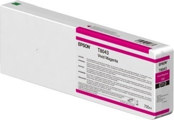 Epson Wkład atramentowy c13t804300, Single Pack T804300, ultrachrom/Vivid Magenta 2449803