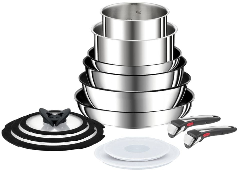 Tefal zestaw naczyń Ingenio Preference L9749432 13 szt