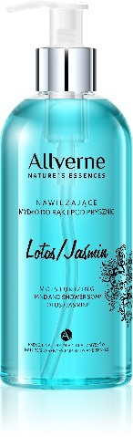 Allverne Natures Essences Mydło do rąk i pod prysznic Lotos-Jaśmin 300ml