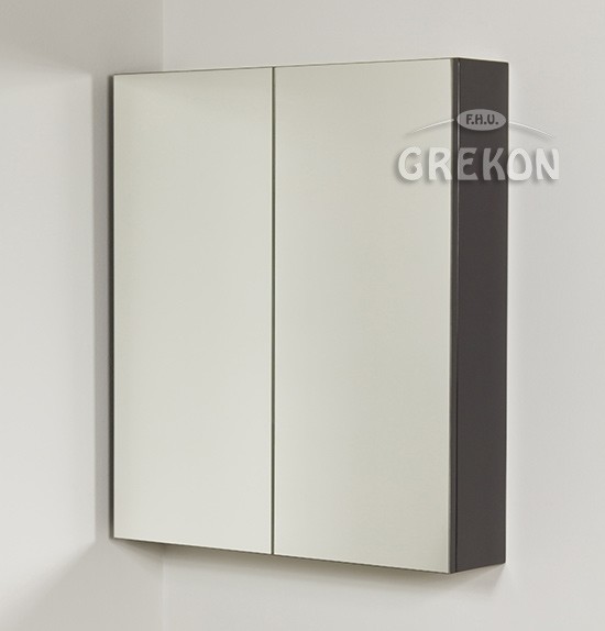 Szafka łazienkowa z lustrem 70/80 seria FOKUS Sz FKS-S-WL70/80