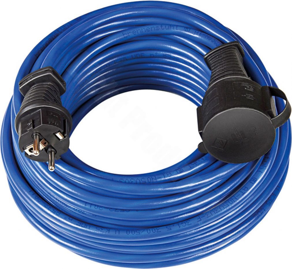 Brennenstuhl Listwa zasilająca przedłużacz10 m blue 1x - 1169810